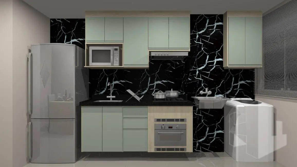 Foto 9 de Apartamento com 2 quartos à venda, 49m2 em Jardim Olímpia, Jau - SP