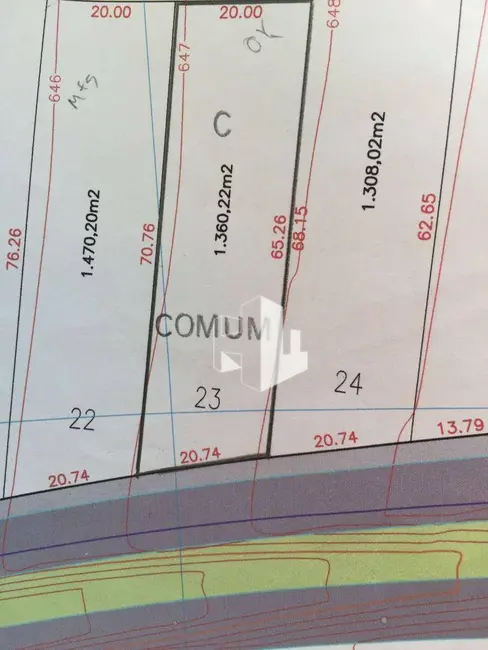 Foto 3 de Terreno / Lote à venda, 1360m2 em Distrito Empresarial, Jau - SP