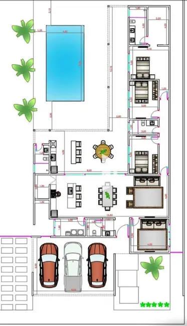 Foto 7 de Terreno / Lote à venda, 1000m2 em Centro, Jau - SP