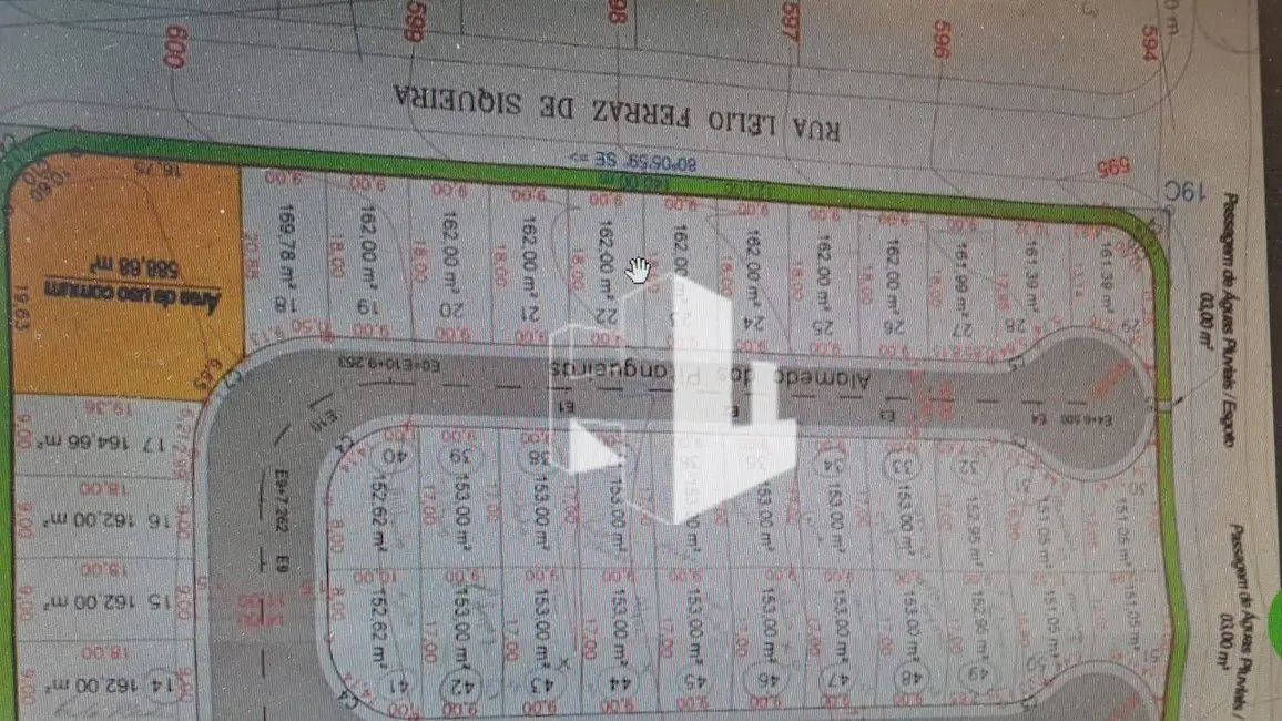 Foto 5 de Terreno / Lote à venda, 169m2 em Jau - SP