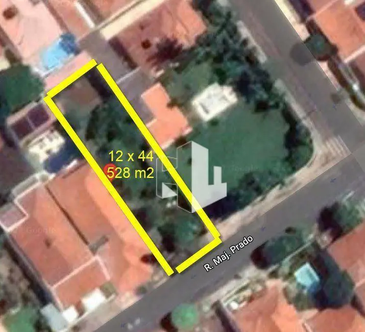 Foto 1 de Terreno / Lote à venda, 528m2 em Jardim Maria Luiza I, Jau - SP