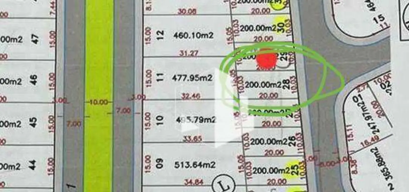 Foto 2 de Terreno / Lote à venda, 200m2 em Jardim América, Jau - SP