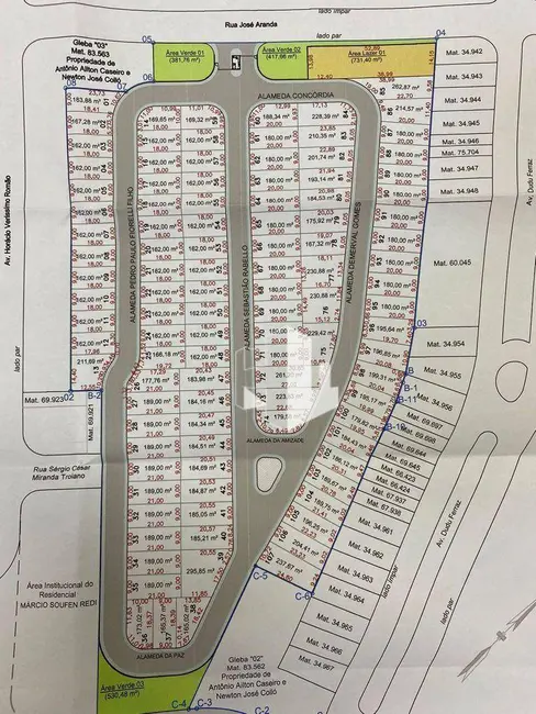 Foto 2 de Terreno / Lote à venda, 162m2 em Jardim Novo Horizonte, Jau - SP