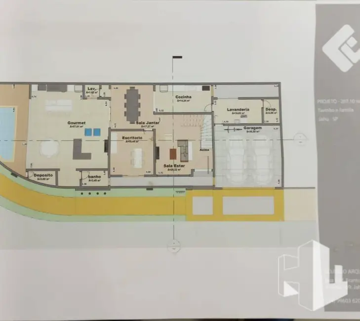 Foto 6 de Casa com 3 quartos à venda, 261m2 em Jau - SP