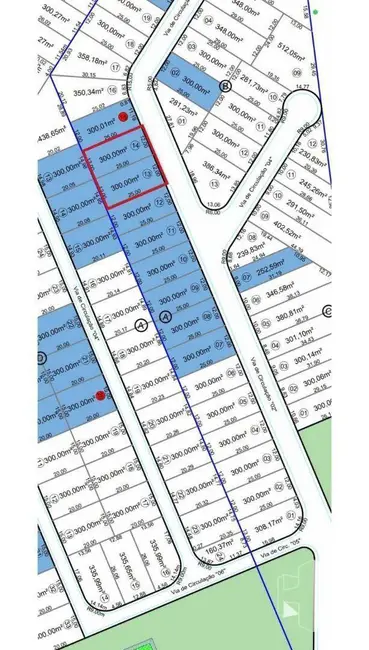 Foto 5 de Terreno / Lote à venda, 300m2 em Jardim Padre Augusto Sani, Jau - SP