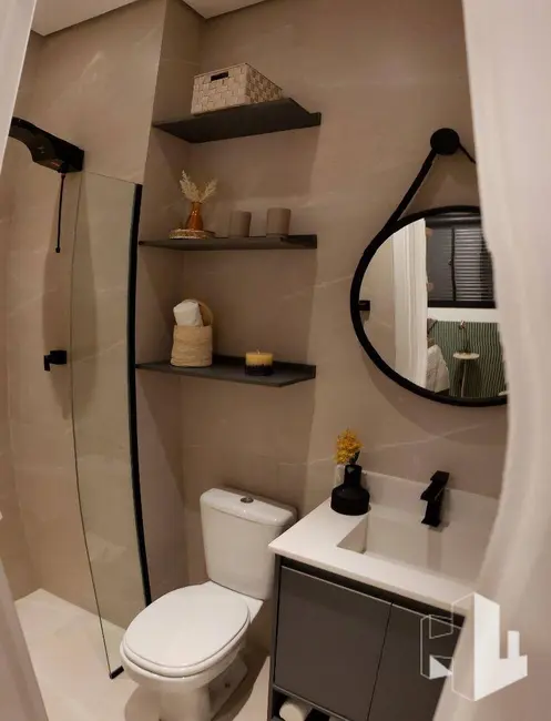 Foto 7 de Apartamento com 1 quarto à venda, 37m2 em Jardim Olímpia, Jau - SP