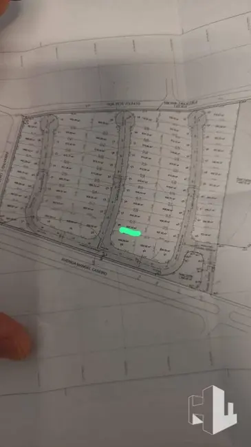 Foto 2 de Terreno / Lote à venda, 607m2 em Jardim Alvorada II, Jau - SP