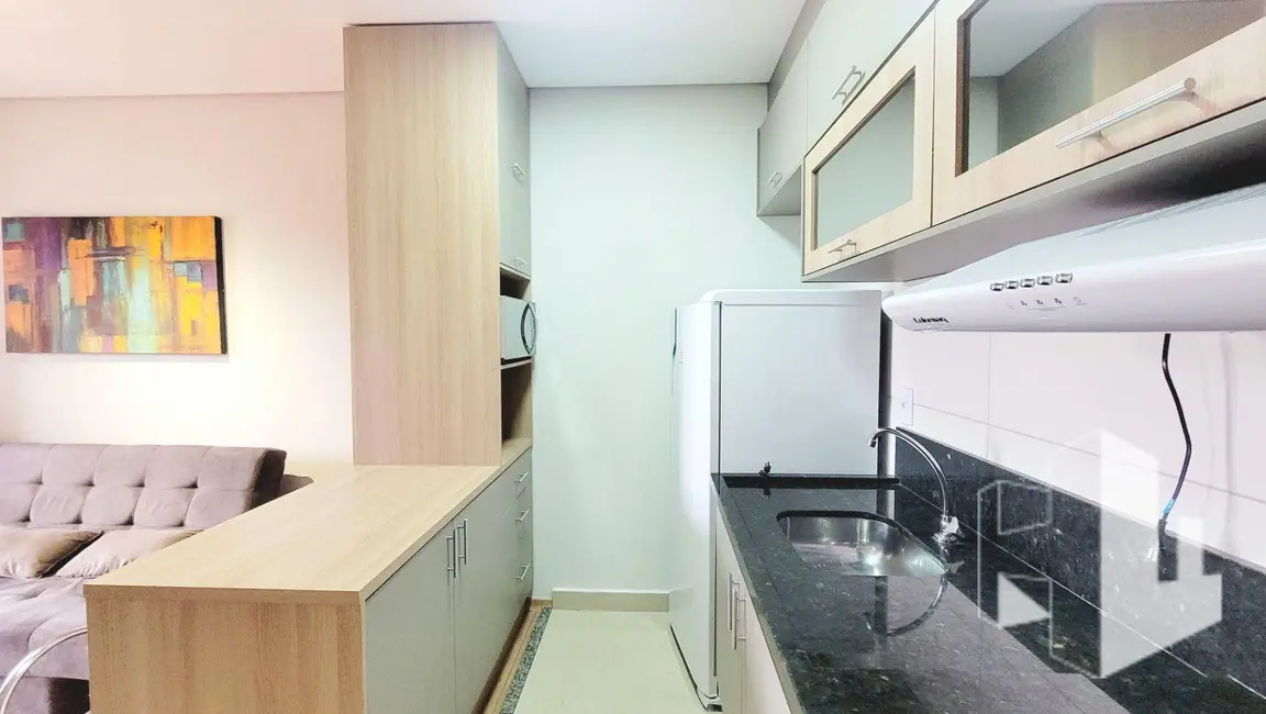 Foto 3 de Apartamento com 1 quarto para alugar, 33m2 em Chácara Peccioli, Jau - SP