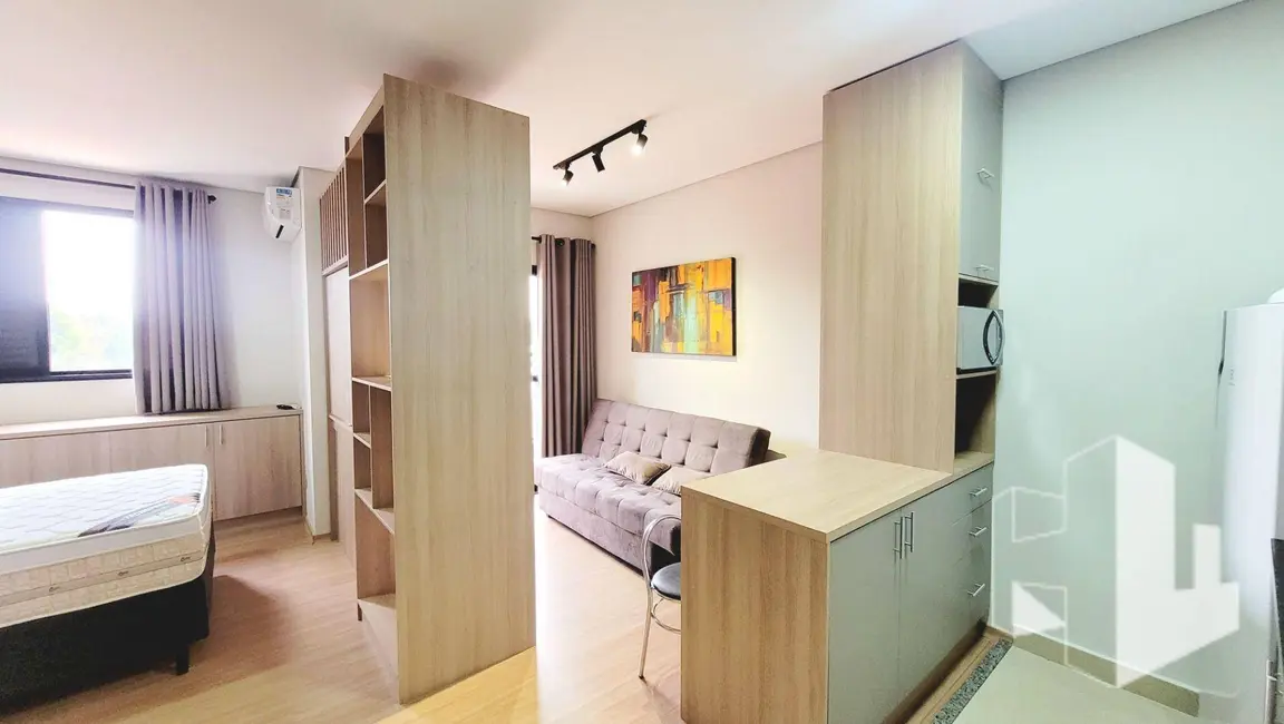 Foto 1 de Apartamento com 1 quarto para alugar, 33m2 em Chácara Peccioli, Jau - SP