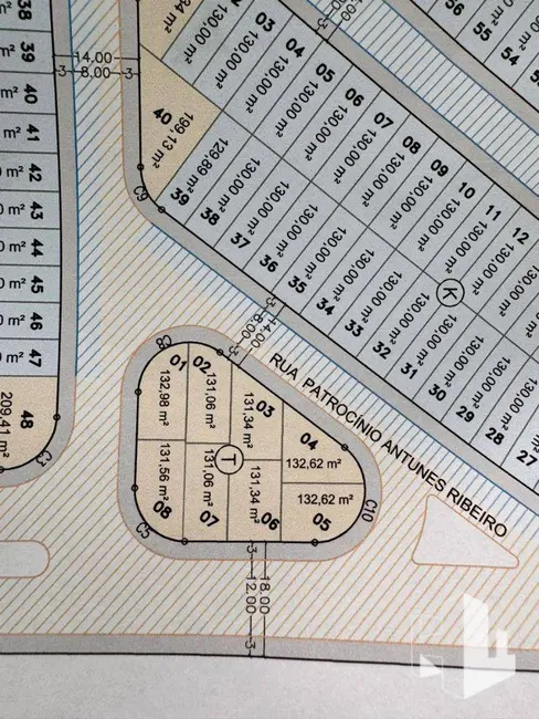 Foto 3 de Terreno / Lote à venda, 140m2 em Jau - SP