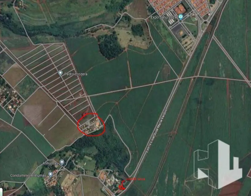 Foto 2 de Terreno / Lote à venda, 440m2 em Jardim Padre Augusto Sani, Jau - SP