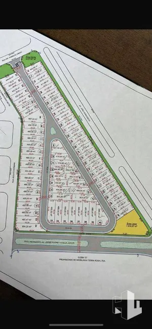 Foto 1 de Terreno / Lote à venda, 416m2 em Jardim América, Jau - SP