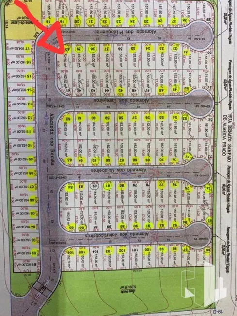 Foto 3 de Terreno / Lote à venda, 153m2 em Jau - SP