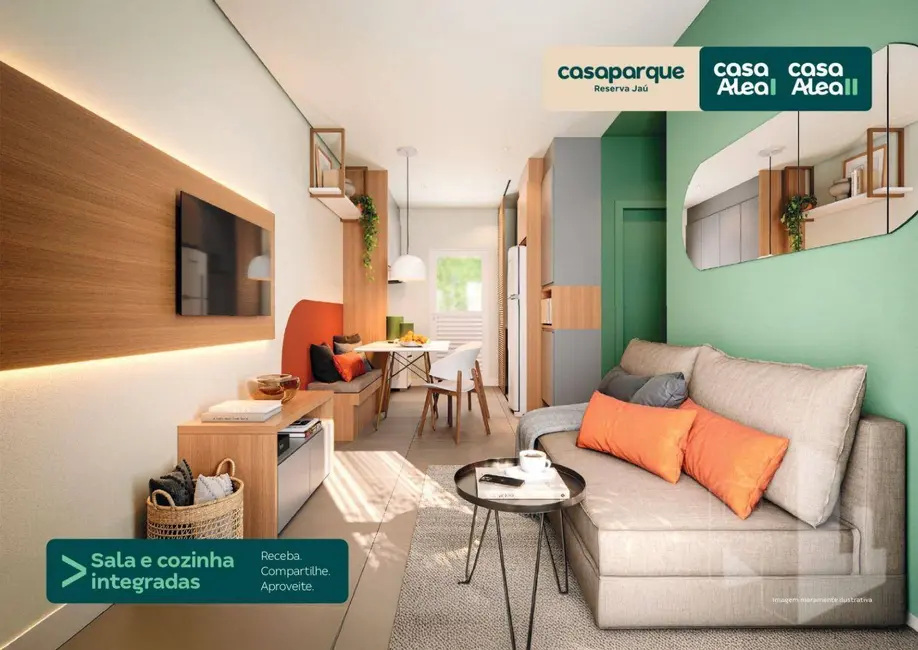 Foto 3 de Casa de Condomínio com 2 quartos à venda, 84m2 em Jardim Padre Augusto Sani, Jau - SP