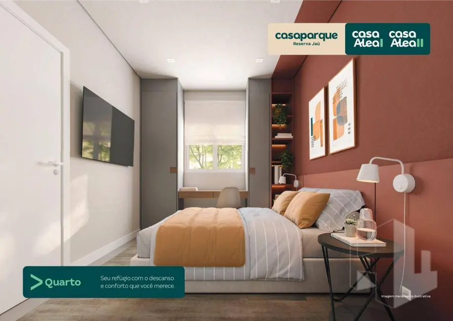 Foto 4 de Casa de Condomínio com 2 quartos à venda, 84m2 em Jardim Padre Augusto Sani, Jau - SP