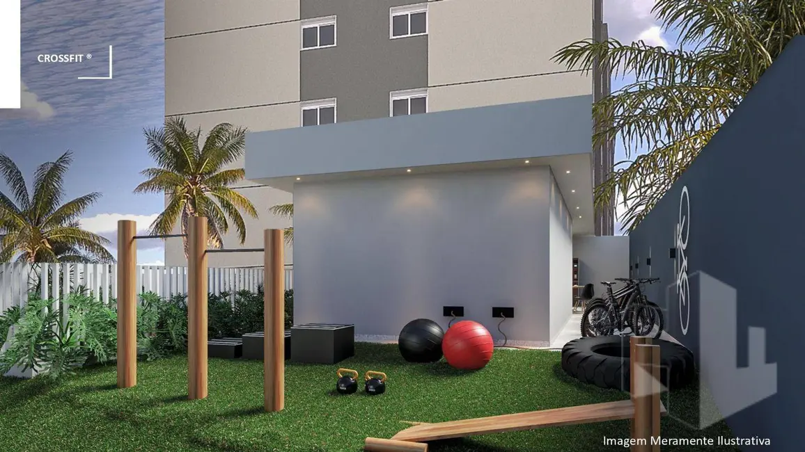 Foto 3 de Apartamento com 2 quartos à venda, 53m2 em Jardim Olímpia, Jau - SP