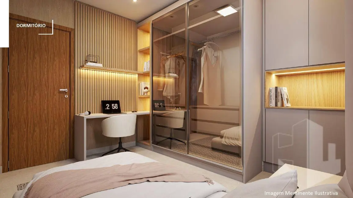 Foto 8 de Apartamento com 2 quartos à venda, 53m2 em Jardim Olímpia, Jau - SP