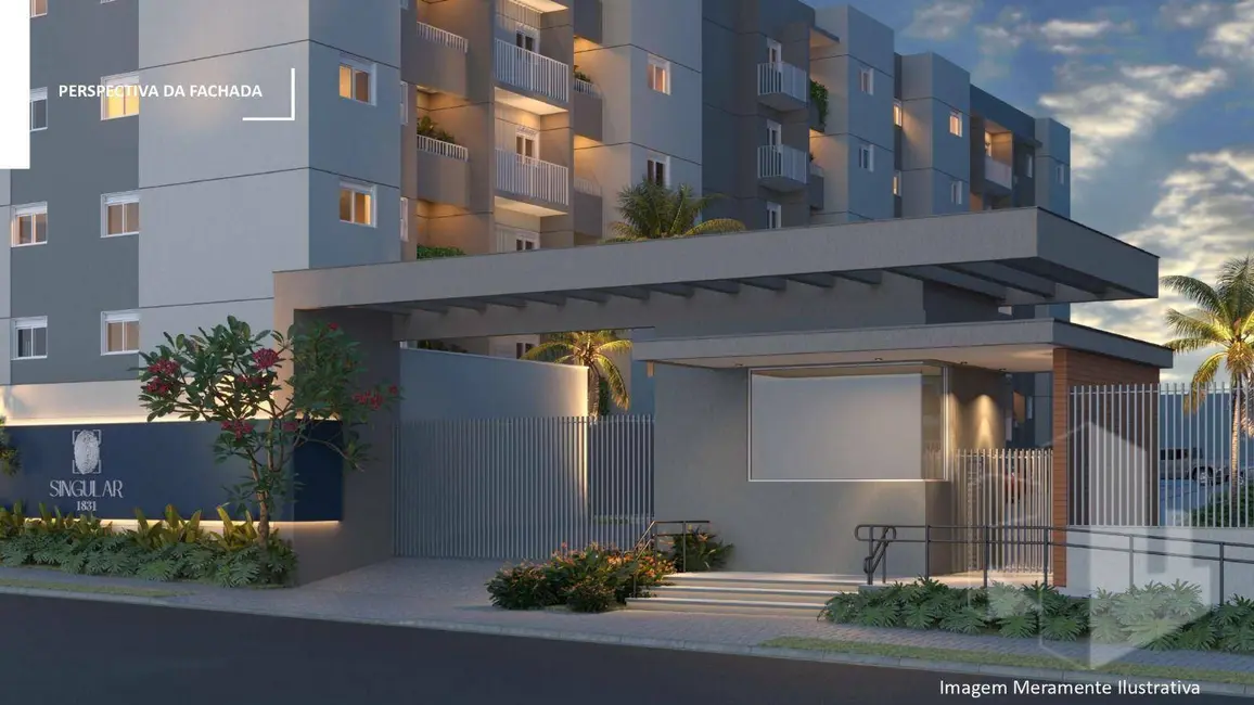 Foto 1 de Apartamento com 2 quartos à venda, 53m2 em Jardim Olímpia, Jau - SP