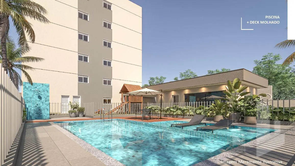 Foto 2 de Apartamento com 2 quartos à venda, 53m2 em Jardim Olímpia, Jau - SP