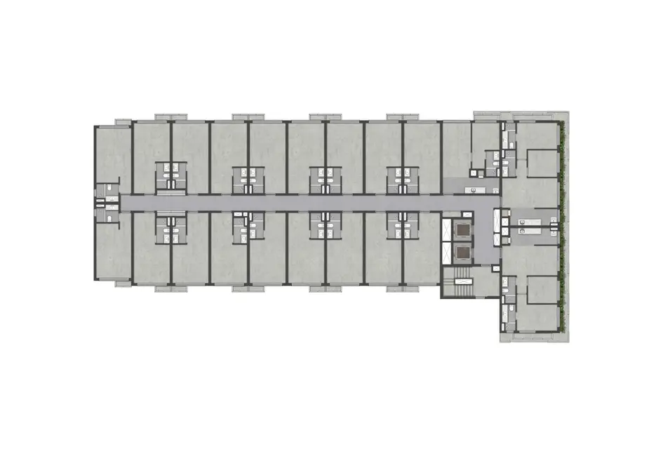 Foto 3 de Apartamento com 1 quarto à venda, 29m2 em Mont Serrat, Porto Alegre - RS