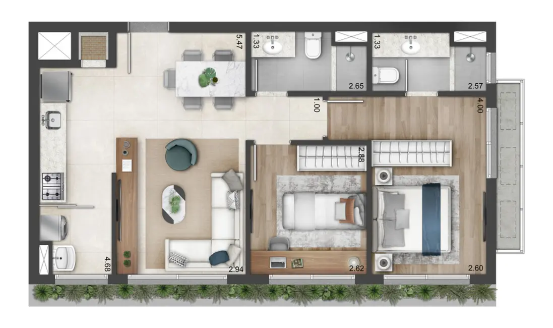 Foto 8 de Apartamento com 1 quarto à venda, 29m2 em Mont Serrat, Porto Alegre - RS