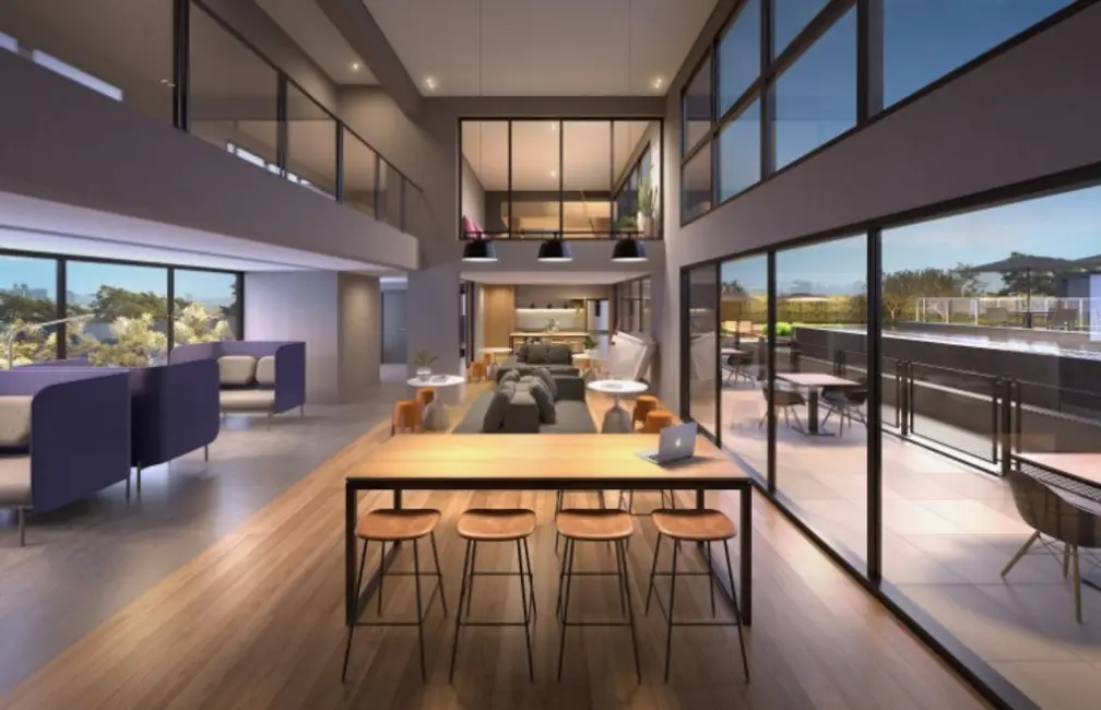 Apartamento com 1 quarto à venda, 37m2 em Jardim Botânico, Porto Alegre - RS - imagem 5 Foto 5 de Apartamento com 1 quarto à venda, 37m2 em Jardim Botânico, Porto Alegre - RS