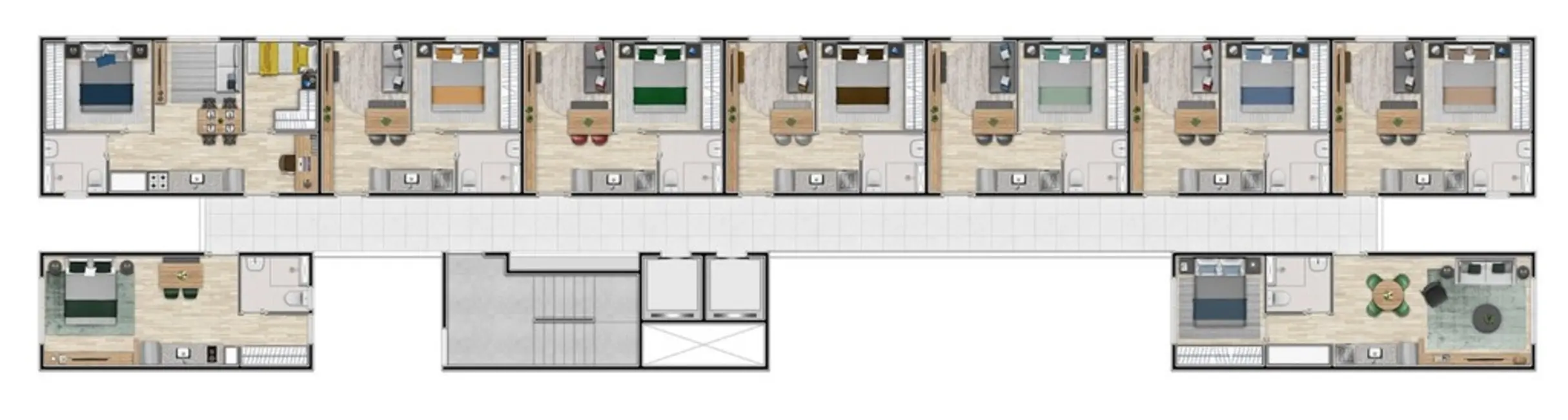 Foto 2 de Apartamento com 1 quarto à venda, 33m2 em Bela Vista, São Paulo - SP