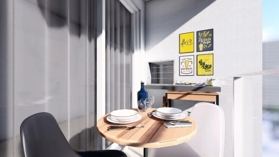 Foto 5 de Apartamento com 2 quartos à venda, 68m2 em Capão Raso, Curitiba - PR