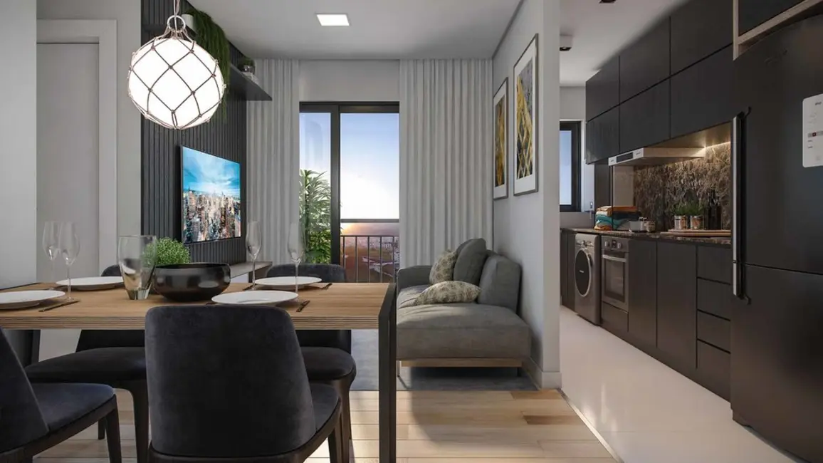 Foto 3 de Apartamento com 2 quartos à venda, 52m2 em Tingui, Curitiba - PR