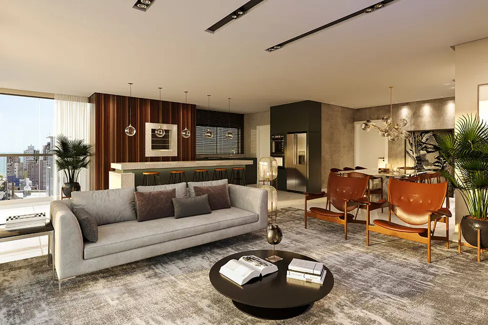 Foto 3 de Apartamento com 3 quartos à venda, 126m2 em Meia Praia, Itapema - SC