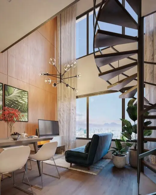 Foto 4 de Apartamento com 1 quarto à venda, 26m2 em Rebouças, Curitiba - PR