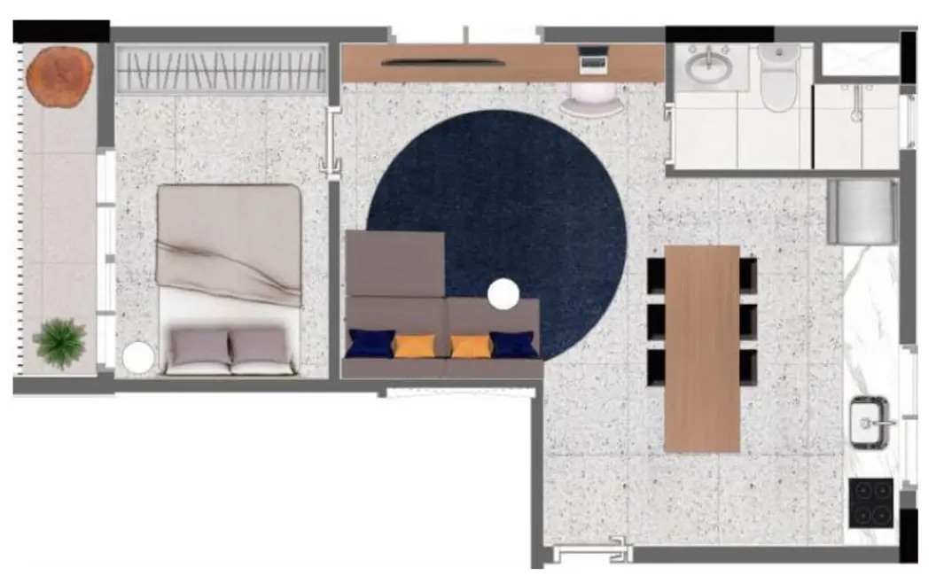 Foto 6 de Apartamento com 1 quarto à venda, 95m2 em Santa Cecília, São Paulo - SP