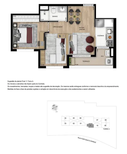 Foto 2 de Apartamento com 3 quartos à venda, 67m2 em Lapa, São Paulo - SP