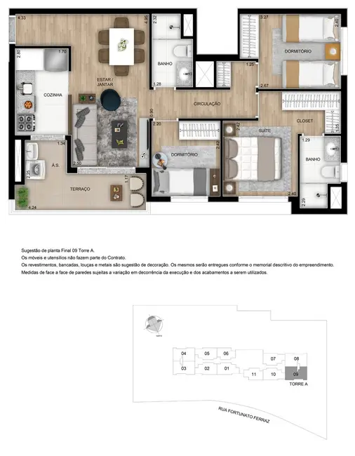 Apartamento com 3 quartos à venda, 67m2 em Lapa, São Paulo - SP - imagem 5 Foto 5 de Apartamento com 3 quartos à venda, 67m2 em Lapa, São Paulo - SP