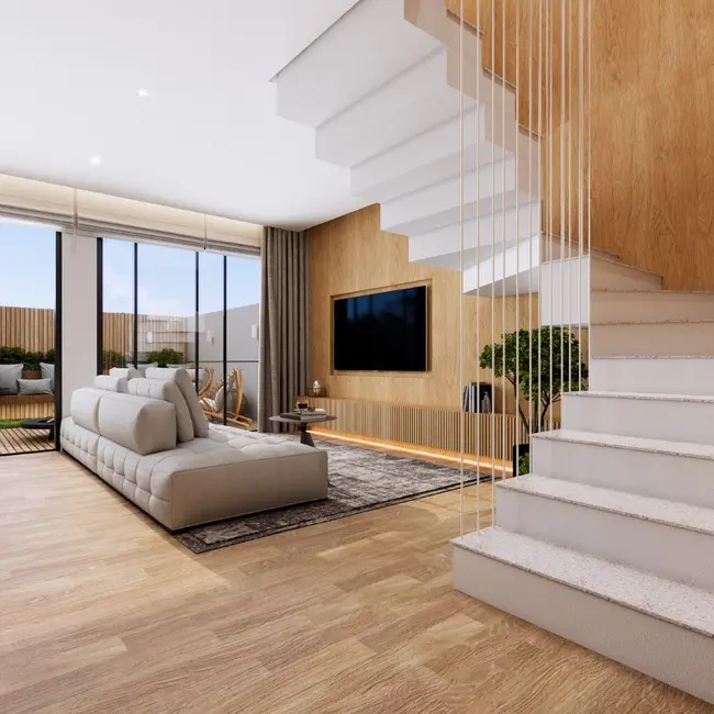 Foto 8 de Casa de Condomínio com 3 quartos à venda, 102m2 em Santa Felicidade, Curitiba - PR