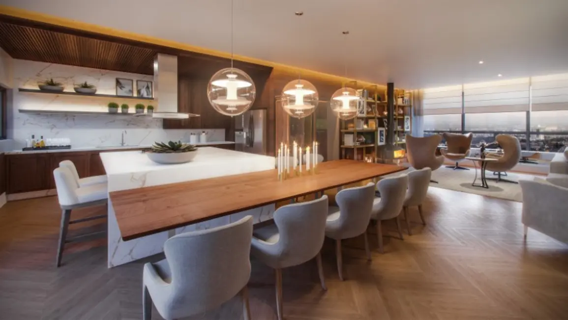 Foto 9 de Apartamento com 4 quartos à venda, 532m2 em Cabral, Curitiba - PR