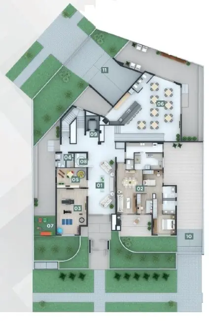 Foto 9 de Apartamento com 3 quartos à venda, 105m2 em Juvevê, Curitiba - PR