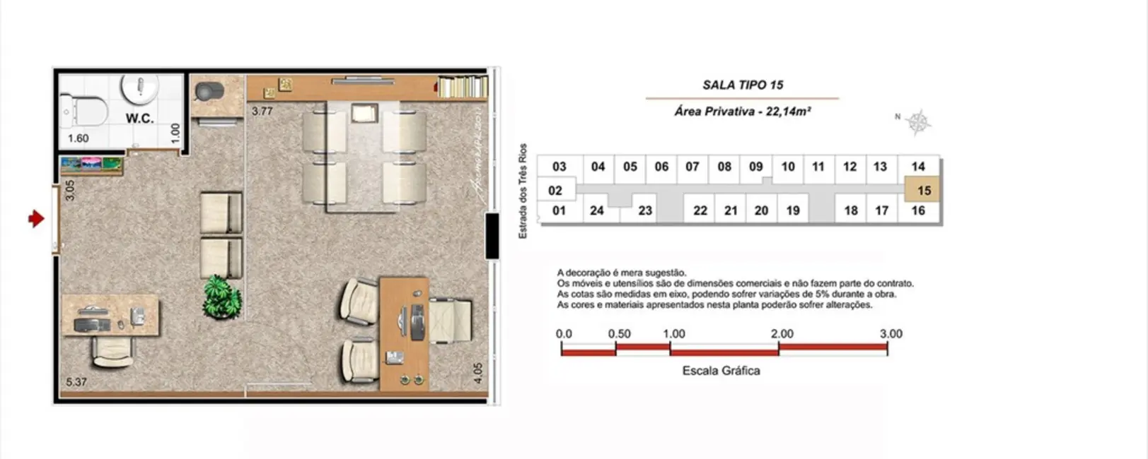 Sala Comercial à venda, 22m2 em Freguesia (Jacarepaguá), Rio De Janeiro - RJ - imagem 9 Foto 9 de Sala Comercial à venda, 22m2 em Freguesia (Jacarepaguá), Rio De Janeiro - RJ