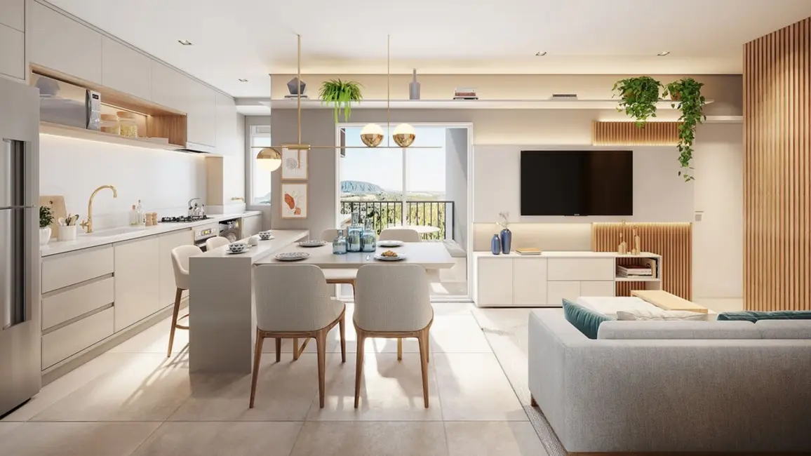 Foto 3 de Apartamento com 2 quartos à venda, 67m2 em Medeiros, Jundiai - SP