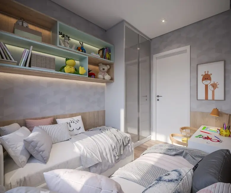 Apartamento com 2 quartos à venda, 44m2 em Atuba, Curitiba - PR - imagem 5 Foto 5 de Apartamento com 2 quartos à venda, 44m2 em Atuba, Curitiba - PR