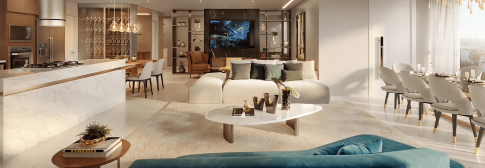 Apartamento com 4 quartos à venda, 239m2 em Barueri - SP - imagem 4 Foto 4 de Apartamento com 4 quartos à venda, 239m2 em Barueri - SP