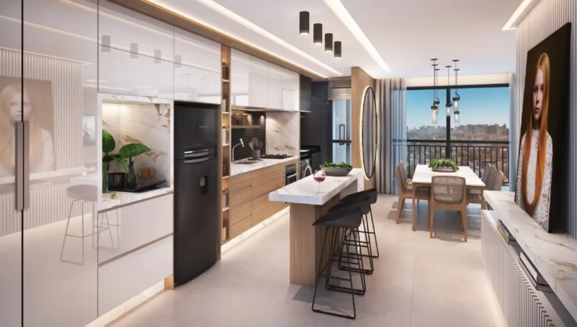 Foto 9 de Apartamento com 3 quartos à venda, 81m2 em Cristo Rei, Curitiba - PR