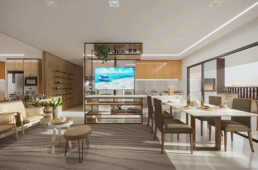 Foto 4 de Apartamento com 3 quartos à venda, 89m2 em Serrinha, Goiania - GO