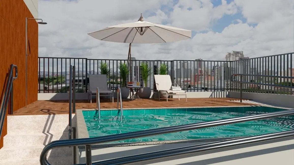 Apartamento com 2 quartos à venda, 33m2 em Tatuapé, São Paulo - SP - imagem 9 Foto 9 de Apartamento com 2 quartos à venda, 33m2 em Tatuapé, São Paulo - SP