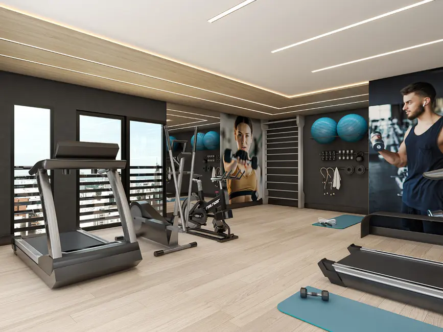 Apartamento com 3 quartos à venda, 47m2 em Cidade Industrial, Curitiba - PR - imagem 5 Foto 5 de Apartamento com 3 quartos à venda, 47m2 em Cidade Industrial, Curitiba - PR