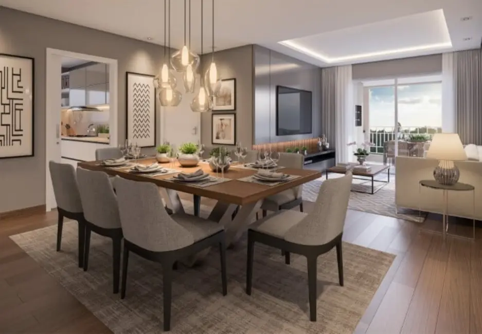 Foto 3 de Apartamento com 3 quartos à venda, 123m2 em Juvevê, Curitiba - PR