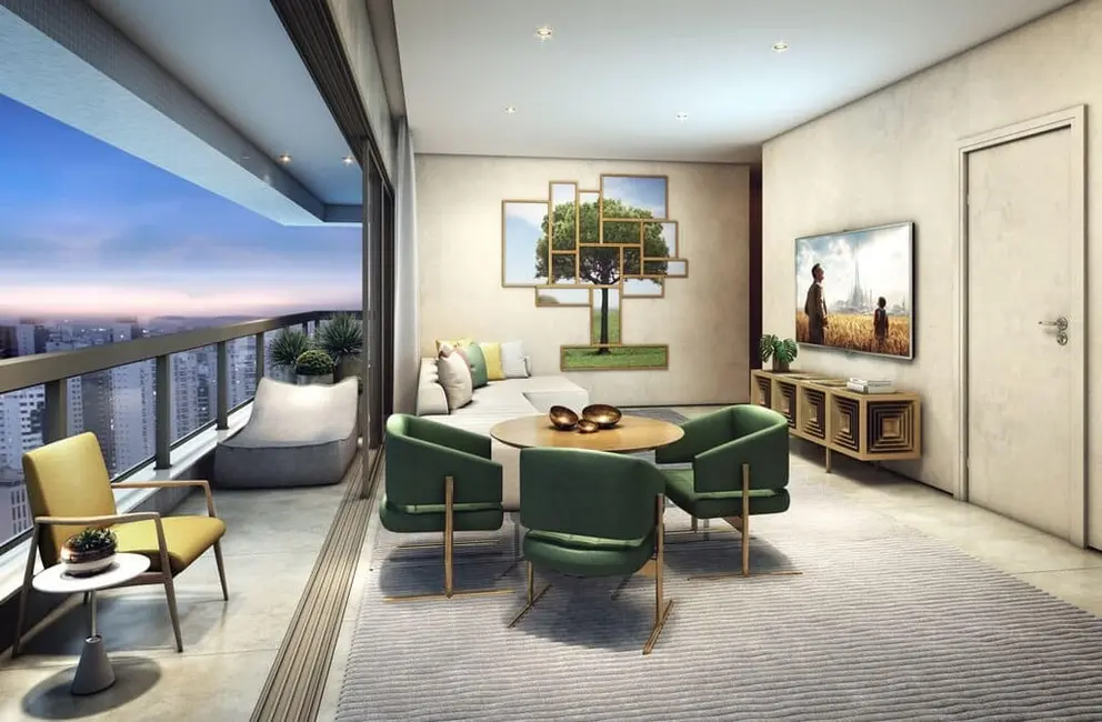 Apartamento com 3 quartos à venda, 164m2 em Pinheiros, São Paulo - SP - imagem 5 Foto 5 de Apartamento com 3 quartos à venda, 164m2 em Pinheiros, São Paulo - SP