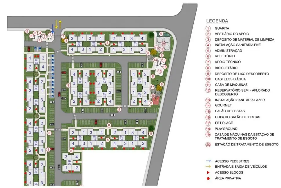 Foto 7 de Apartamento com 2 quartos à venda, 41m2 em Santa Cruz, Rio De Janeiro - RJ