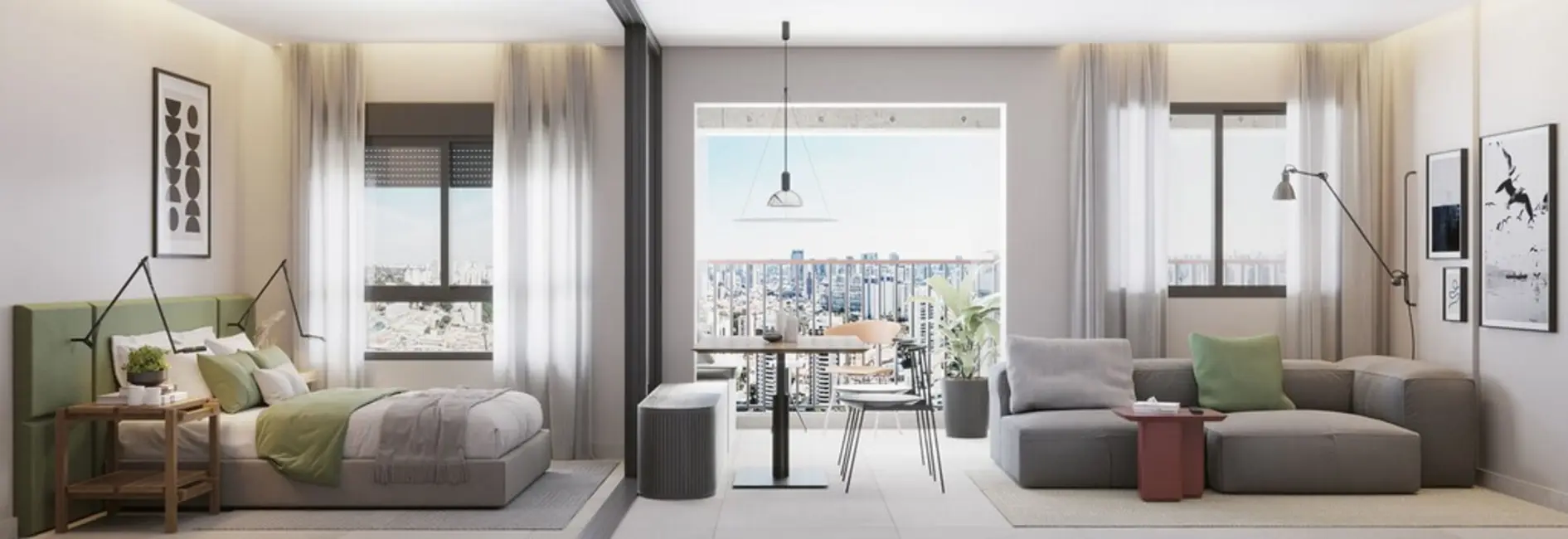 Apartamento com 2 quartos à venda, 46m2 em Brooklin Paulista, São Paulo - SP - imagem 4 Foto 4 de Apartamento com 2 quartos à venda, 46m2 em Brooklin Paulista, São Paulo - SP