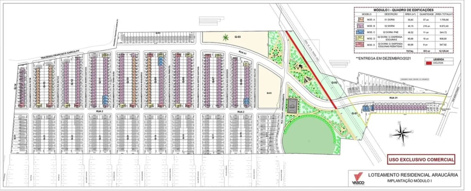 Foto 6 de Casa de Condomínio com 2 quartos à venda, 60m2 em Guaiba - RS